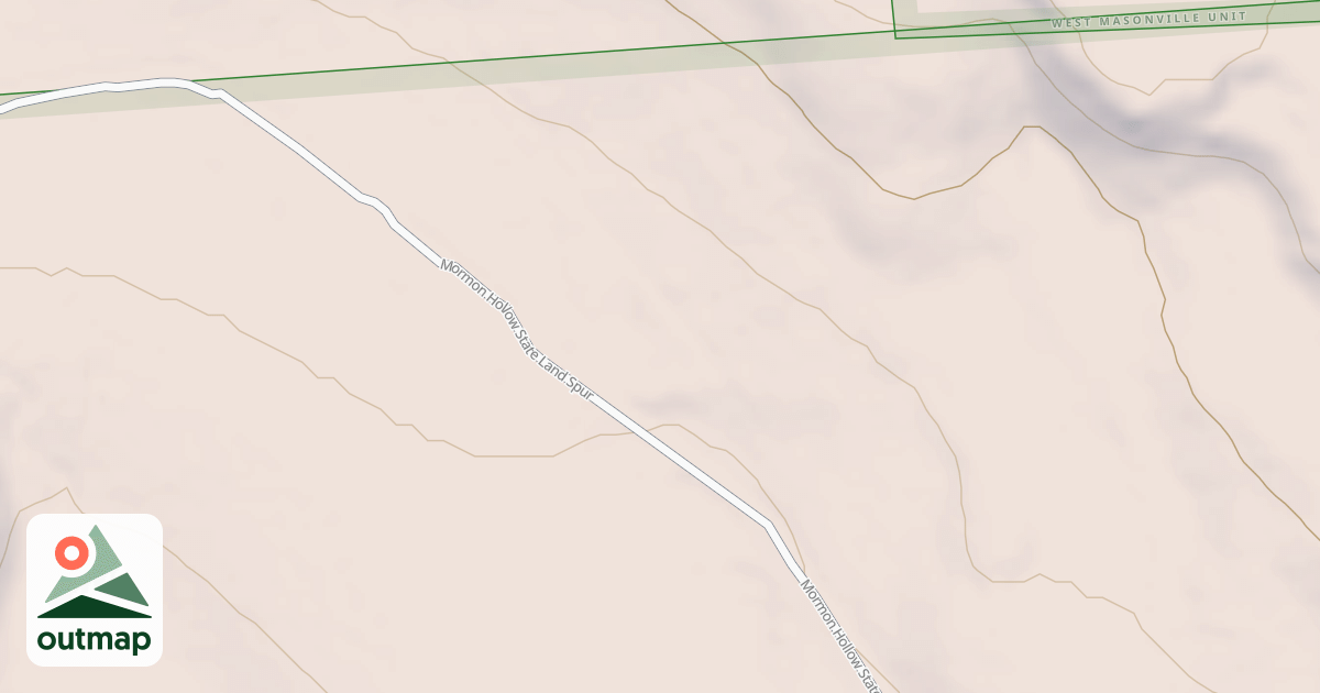 Map of Snowmobile Trail