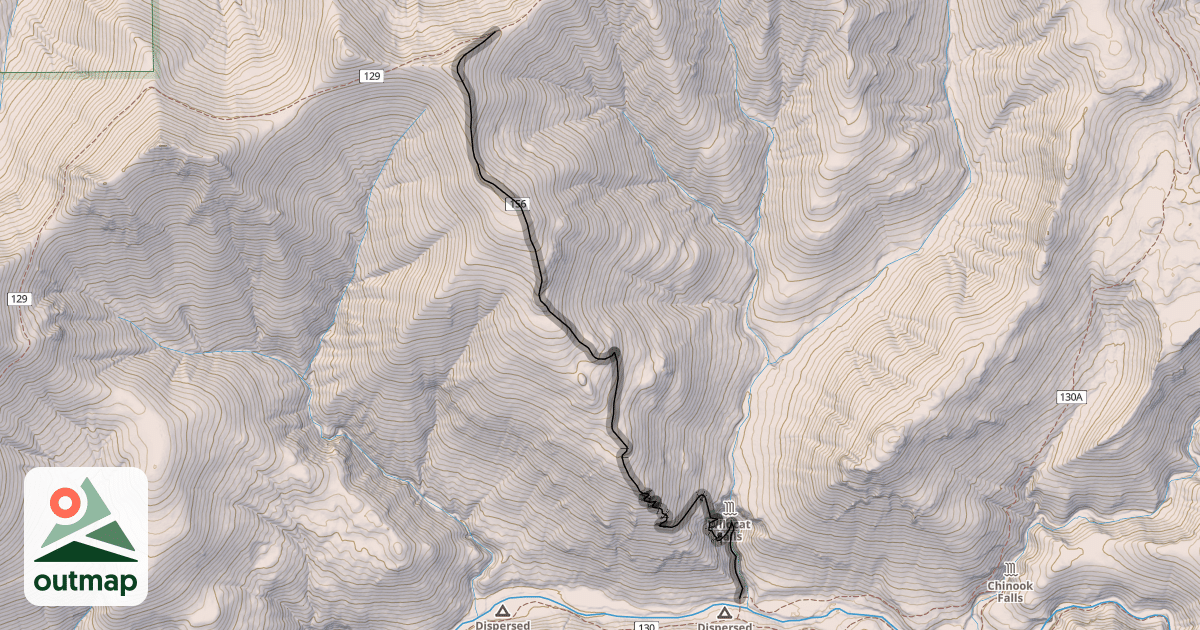 Map of Wildcat Trail #156
