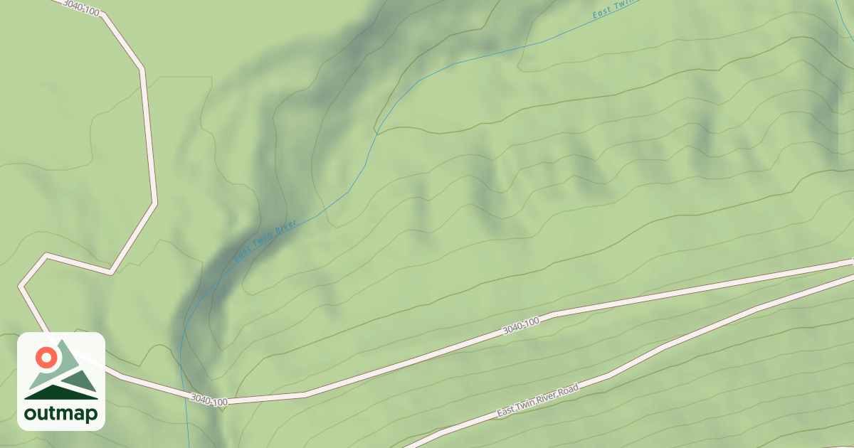 Map of USFS Motor Vehicle Use Map Roads {A84B9370-4771-49C4-833D-3EEA0BF70FEC}