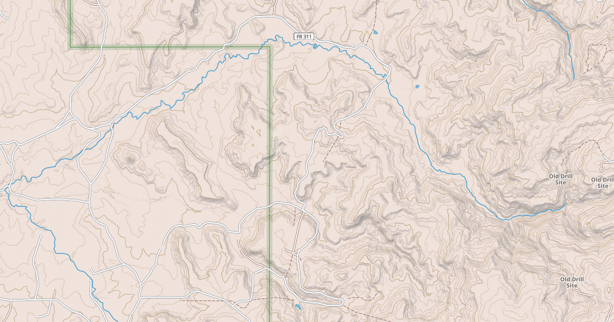 Map preview of CABRESTO MESA