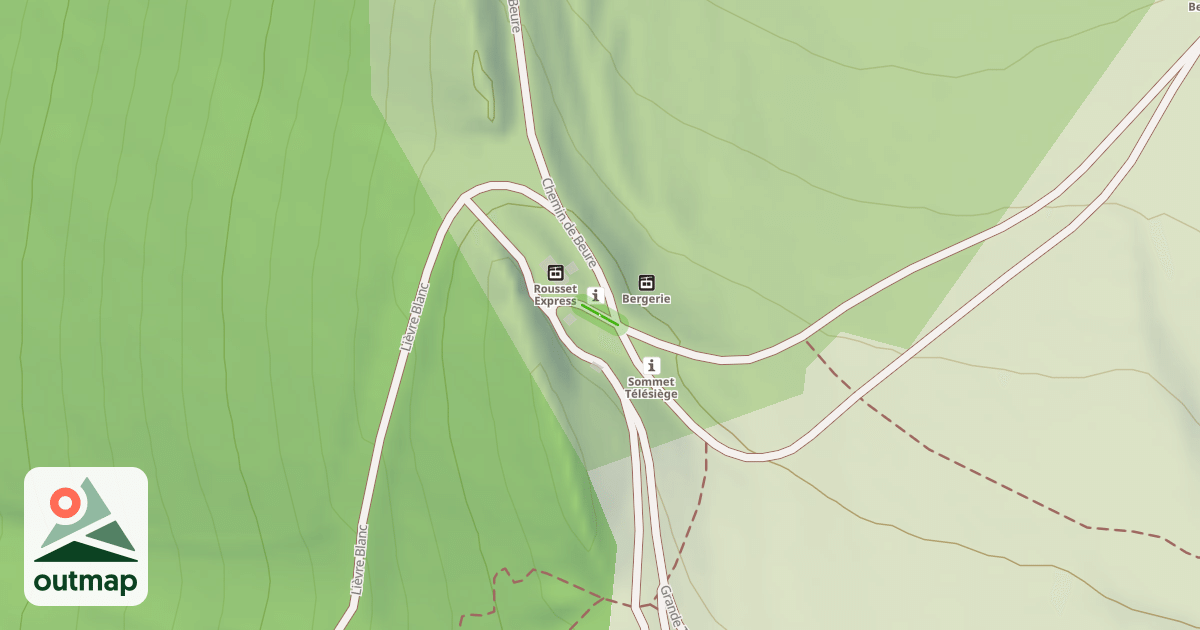 Map of Cerf