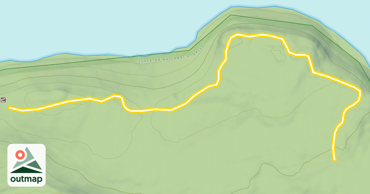 Map of Ridge Run