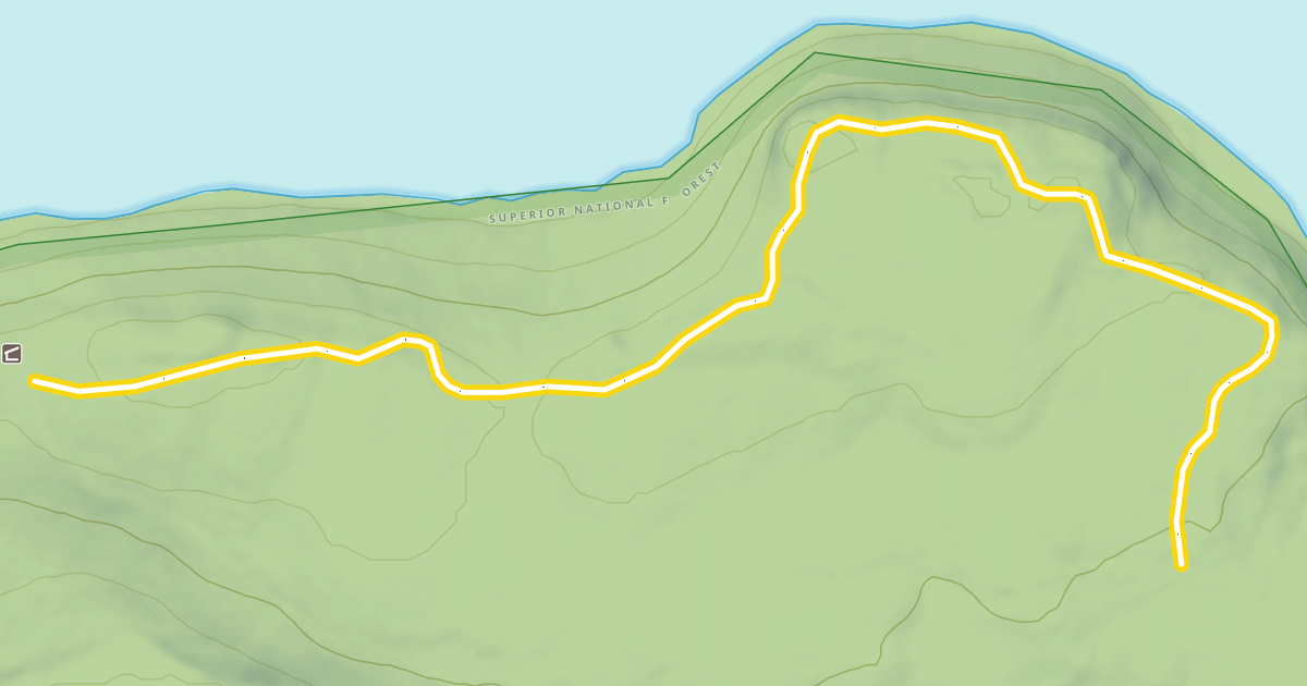 Map preview of Ridge Run