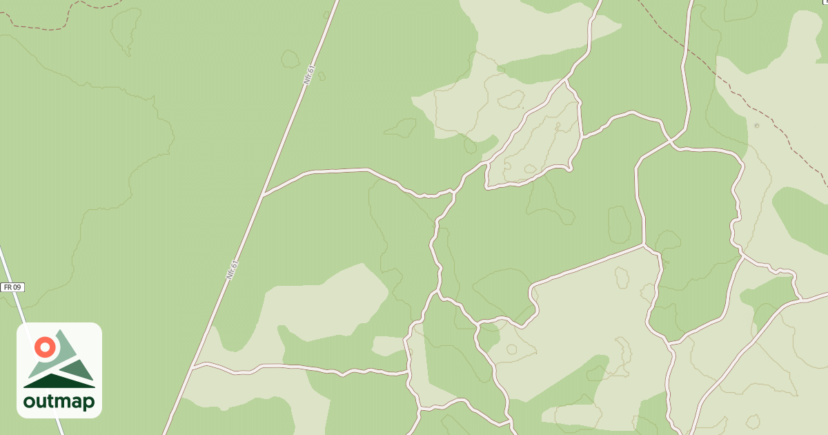 Map of USFS Motor Vehicle Use Map Roads {4E80DF28-12D1-4DBE-957B-63E41EA2D13B}