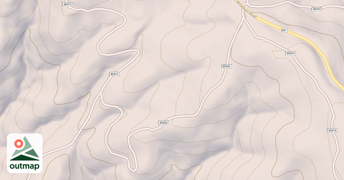Map of MCCLENDON'S LOOP