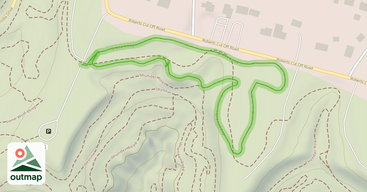 Map of Grass Loop