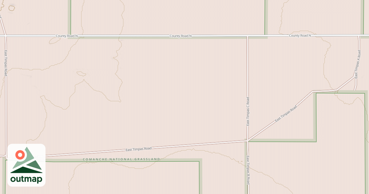 Map of EAST TIMPAS