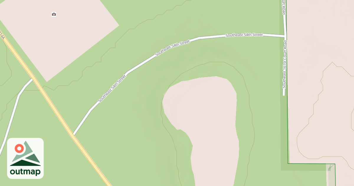 Map of SE 54 ST