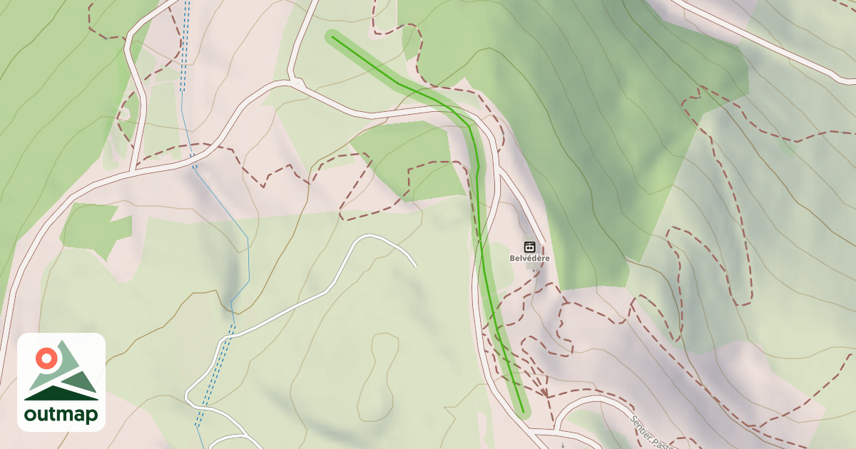 Map of Golf Les Gets