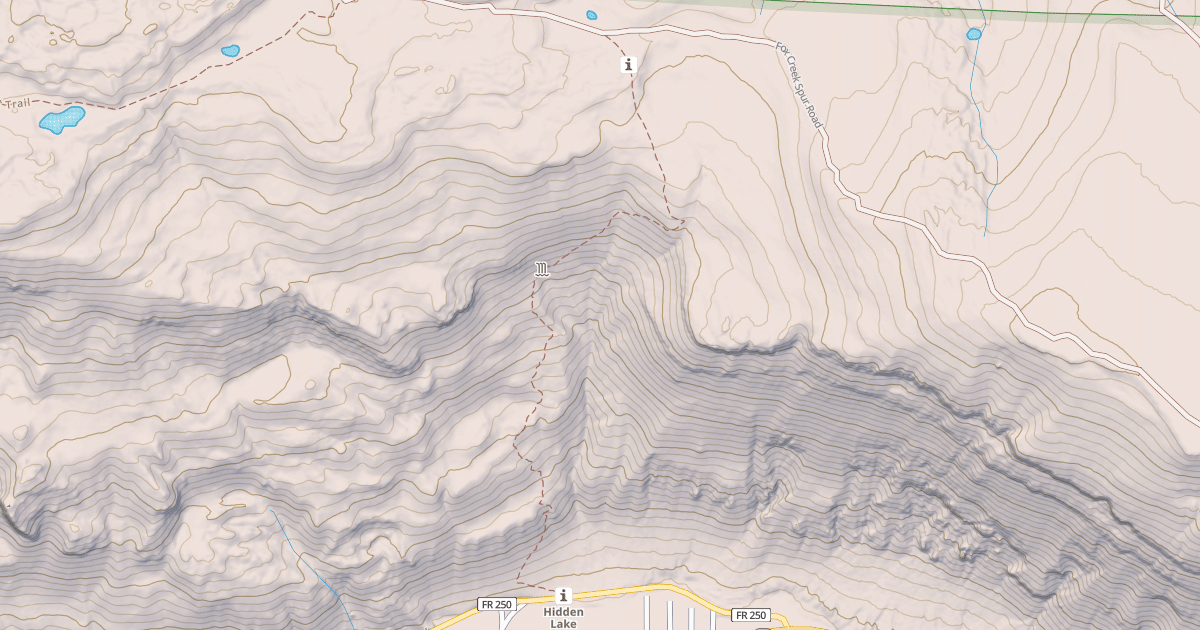 Map preview of Hidden Lake