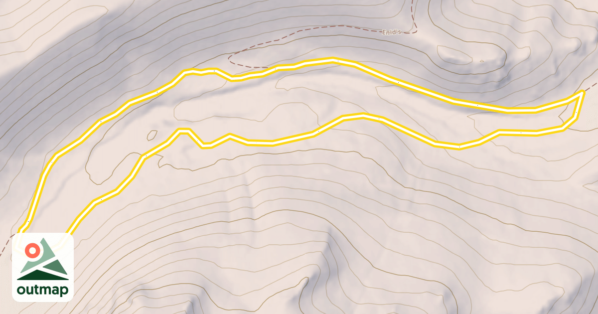 Map of Titus Creek Loop