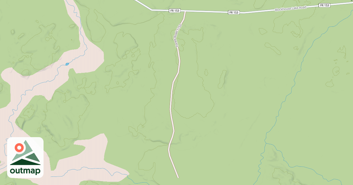 Map of FR 1153