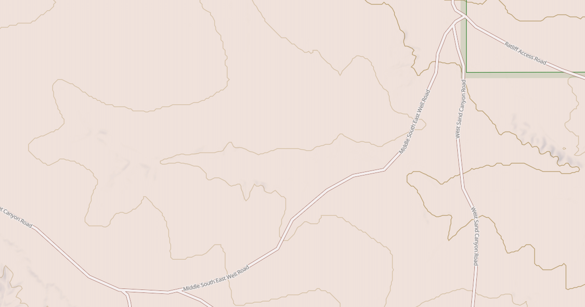 Map preview of MIDDLE SE WELL