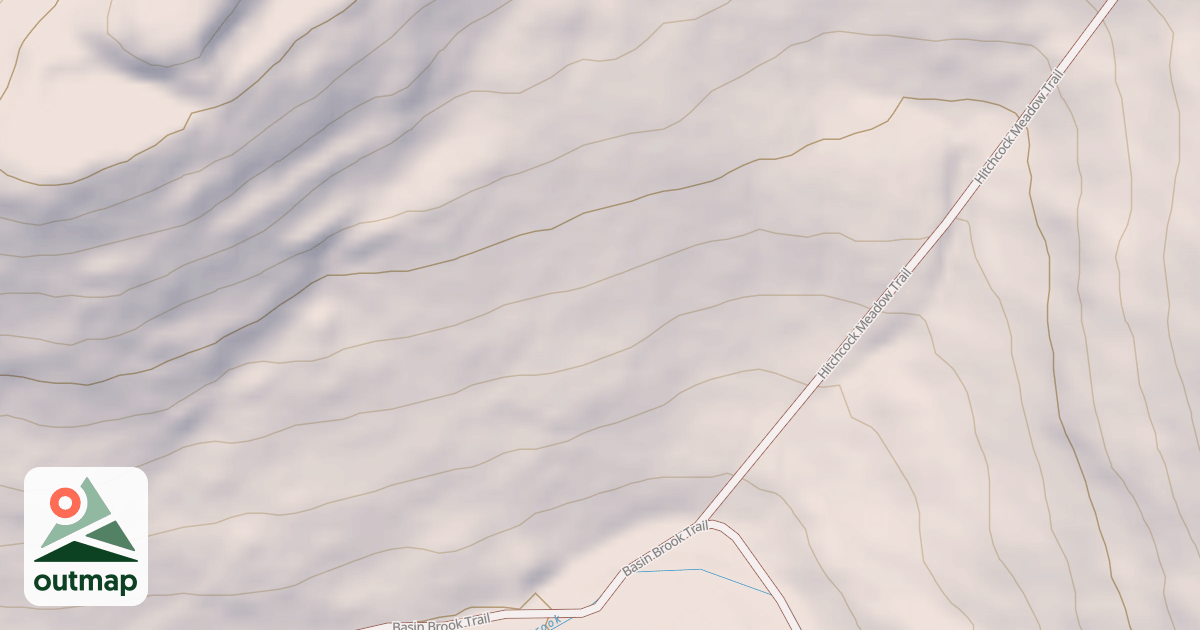 Map of Hitchcock Meadow Trail