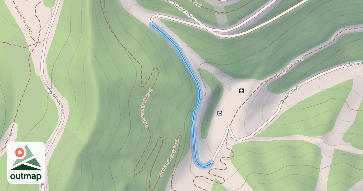 Map of DiamondBack
