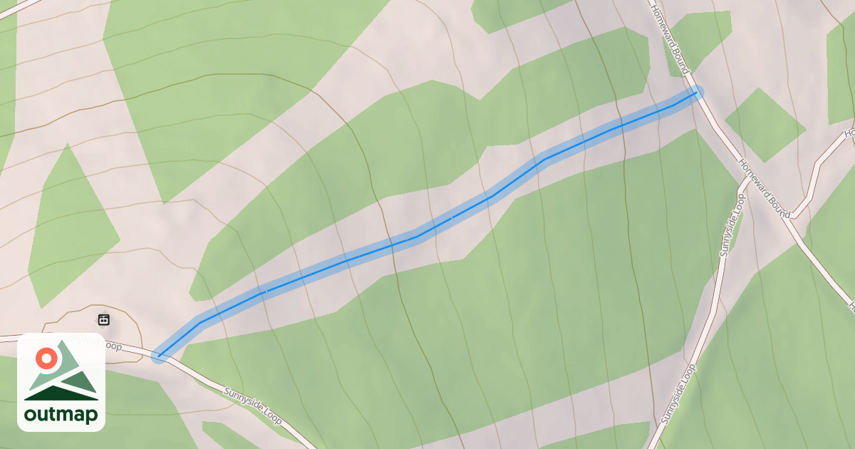 Map of Martin's Lane
