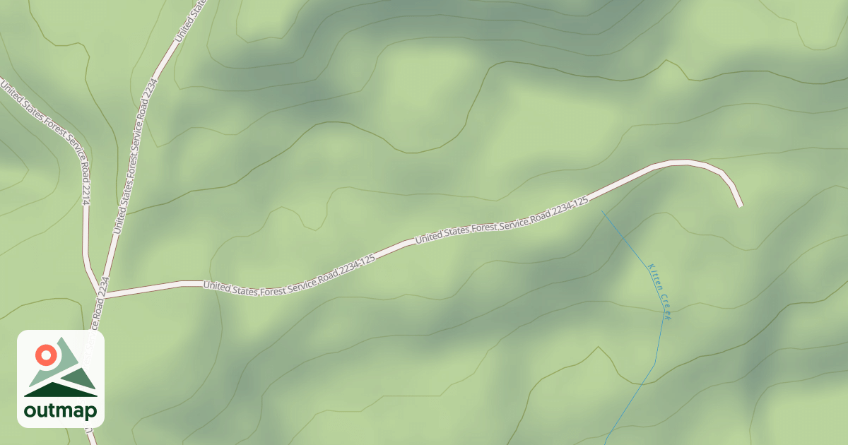 Map of USFS Motor Vehicle Use Map Roads {FE80DAB3-E194-43DA-9A61-22630EAFA107}