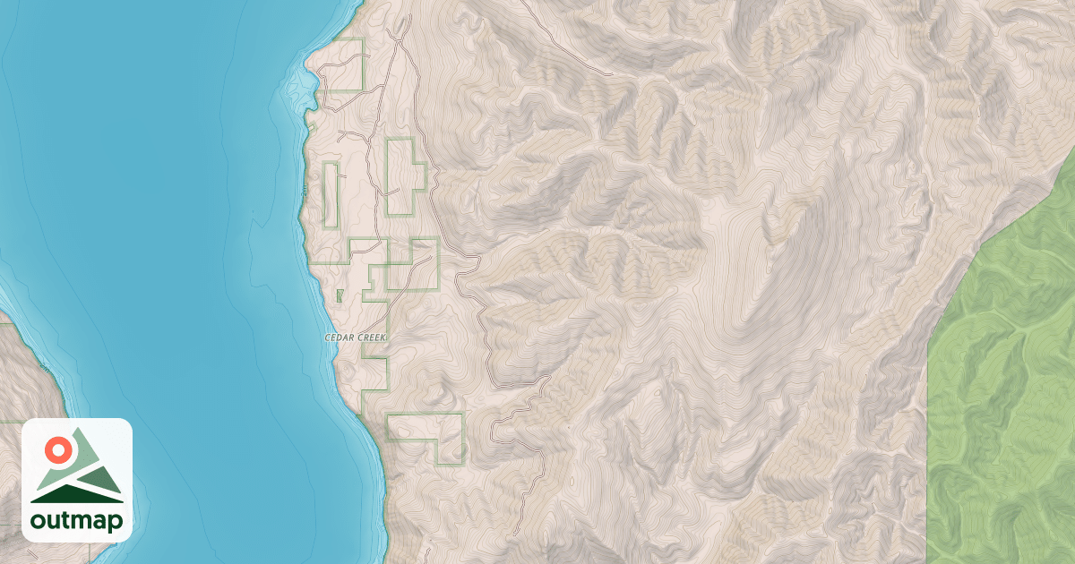 Map of GREEN MOUNTAIN