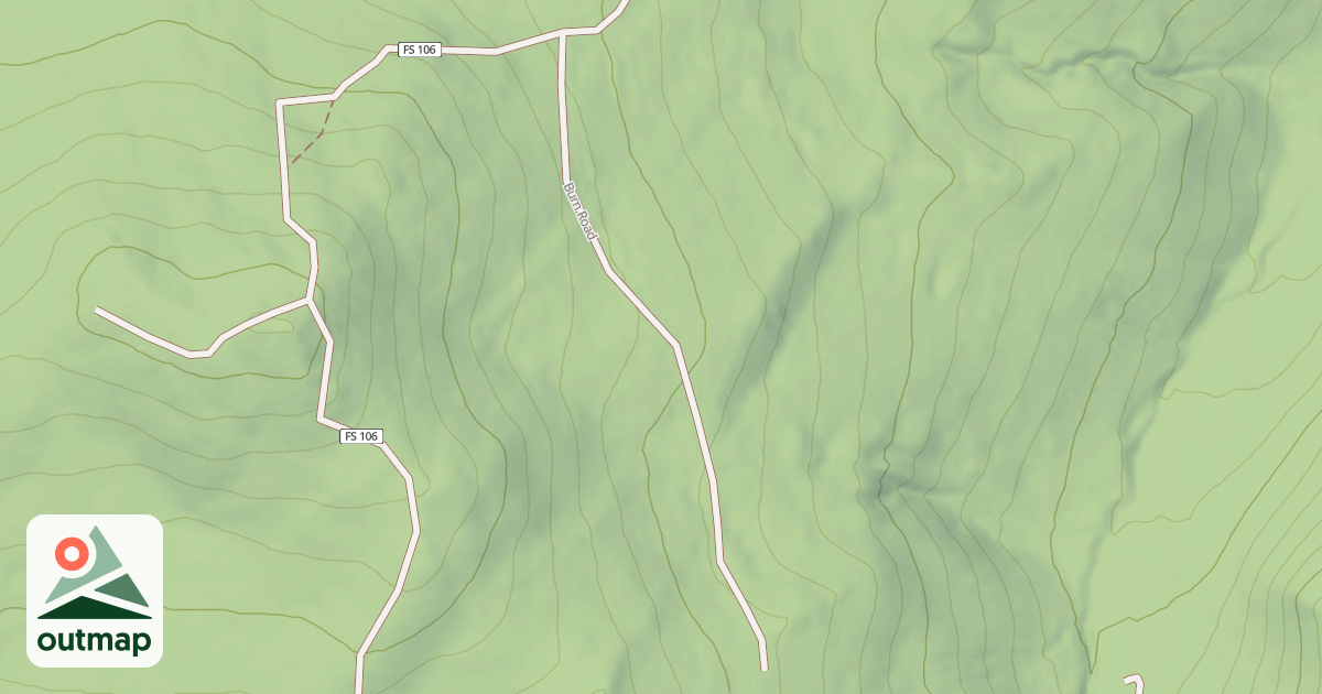 Map of BURN ROAD
