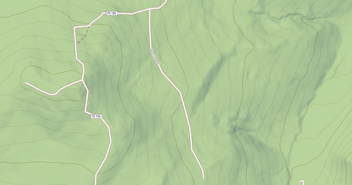 Map preview of BURN ROAD