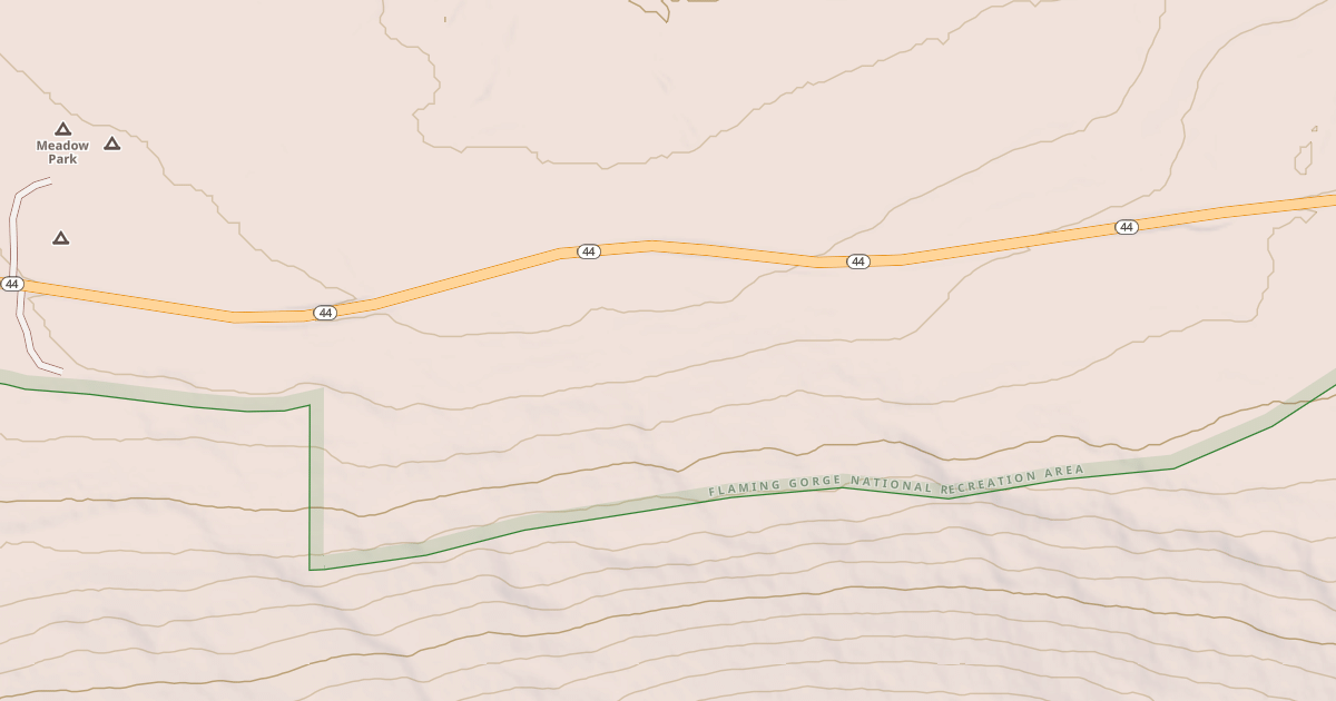 Map preview of Don Hatch Memorial Snowmobile