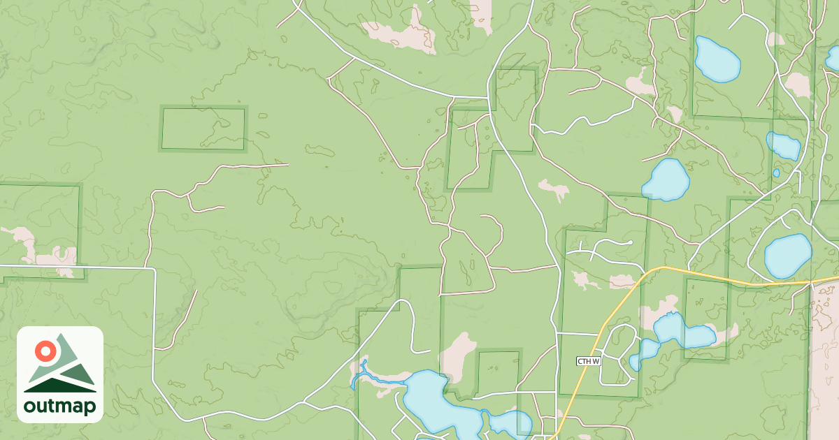 Map of ATV TRAIL LKLN12