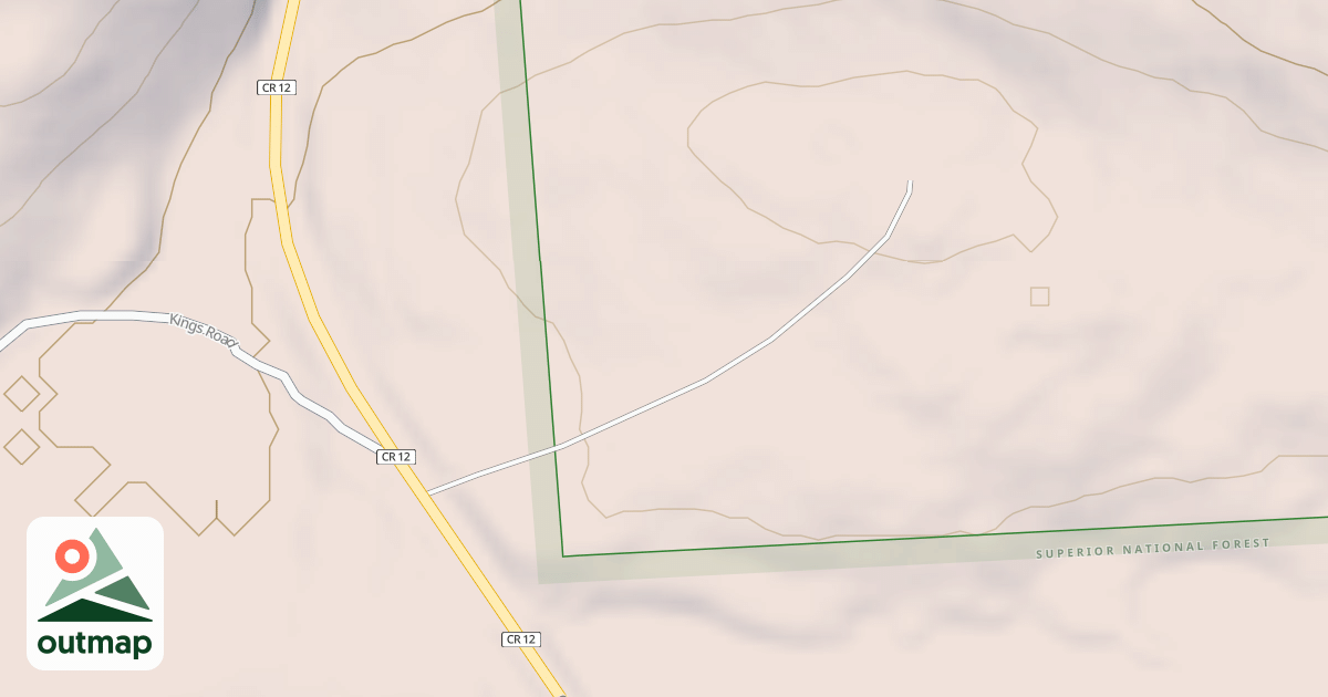 Map of GUNFLINT TOWER ROAD