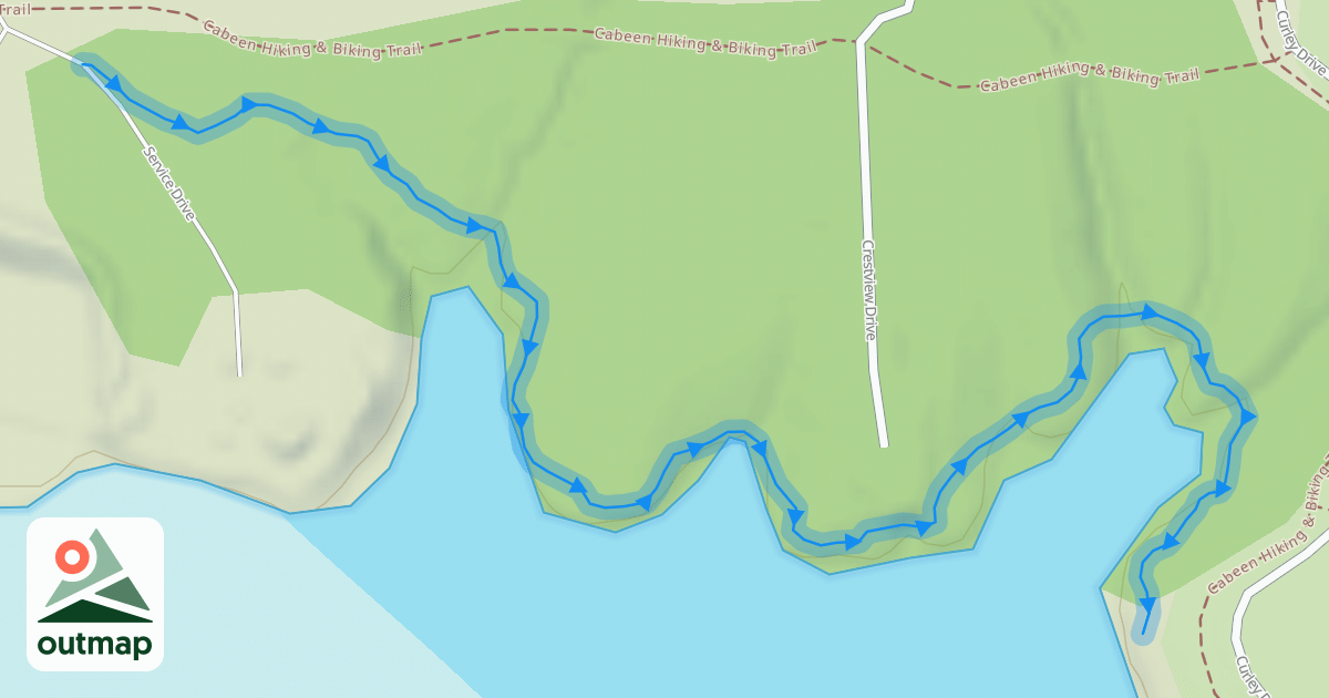 Map of Lakeside A