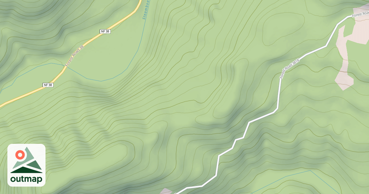 Map of LITTLE BEND CR T.S.