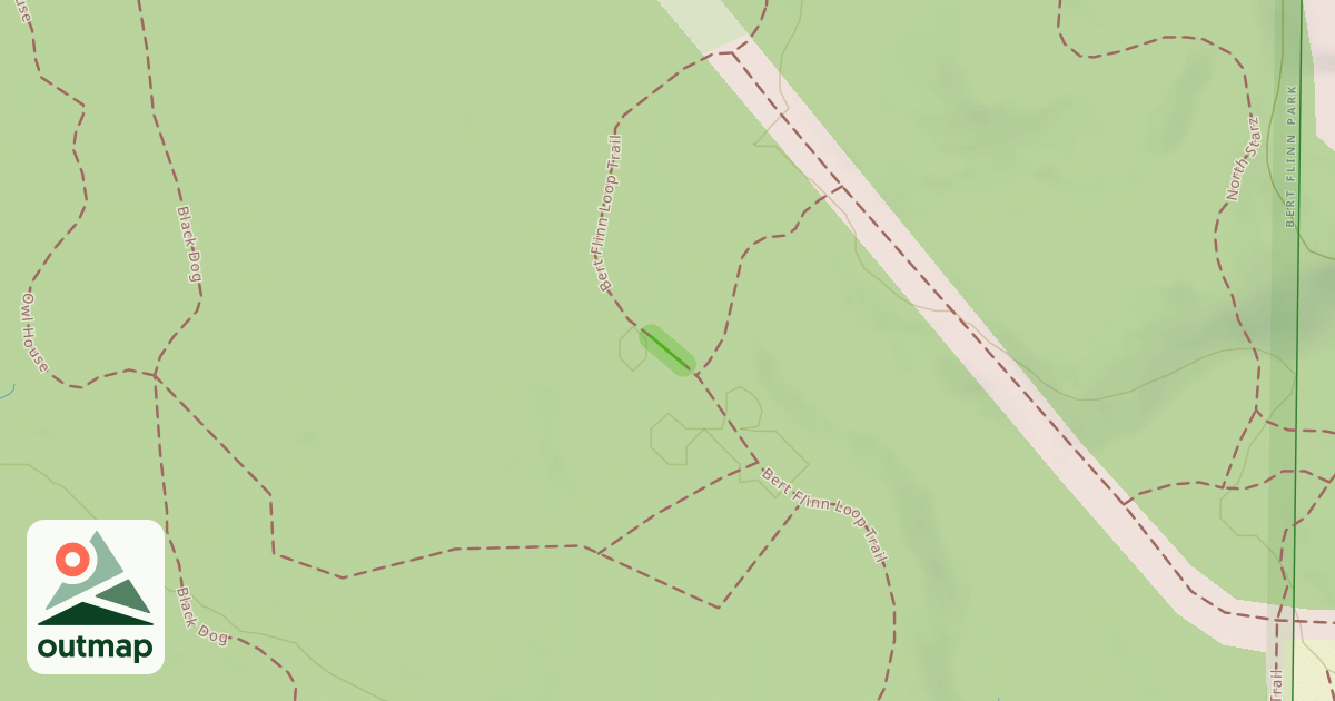 Map of Bert Flinn Loop Trail