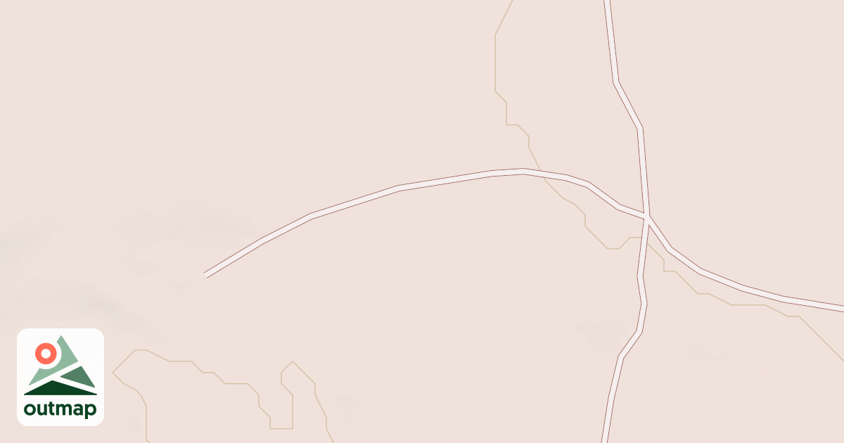Map of CROSS COUNTRY SPUR A