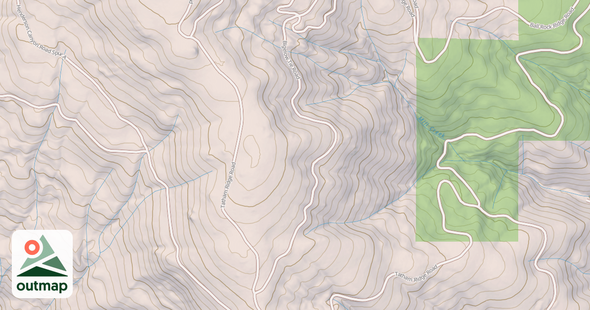 Map of BIGELOW TIE