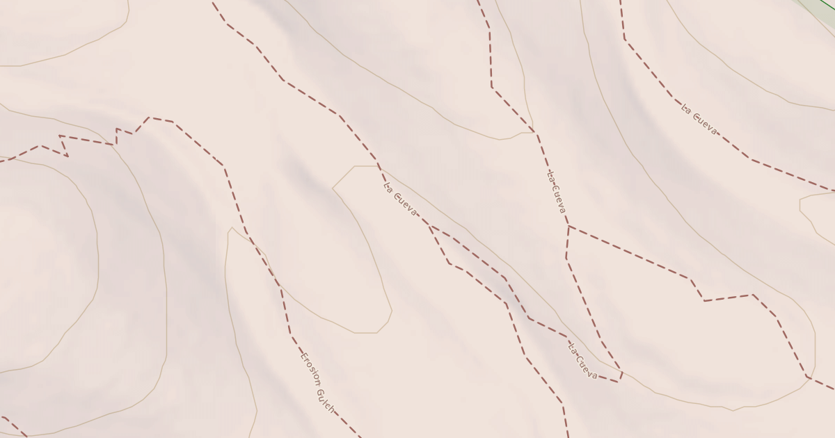 Map preview of Hackberry Trail System - La Cueva