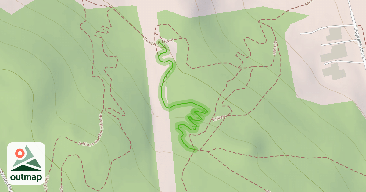 Map of Dog on It