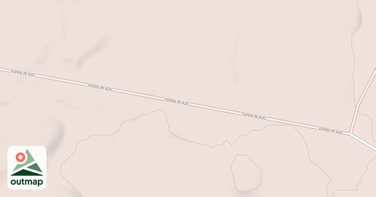 Map of CRANBERRY LAKE