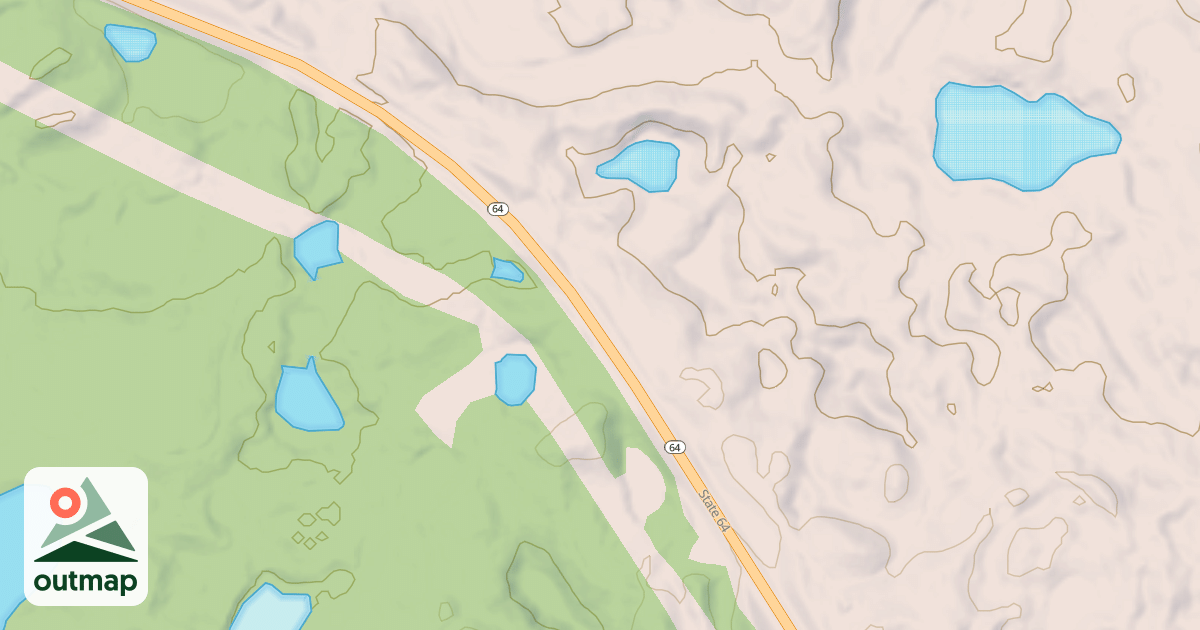 Map of Round River Drive