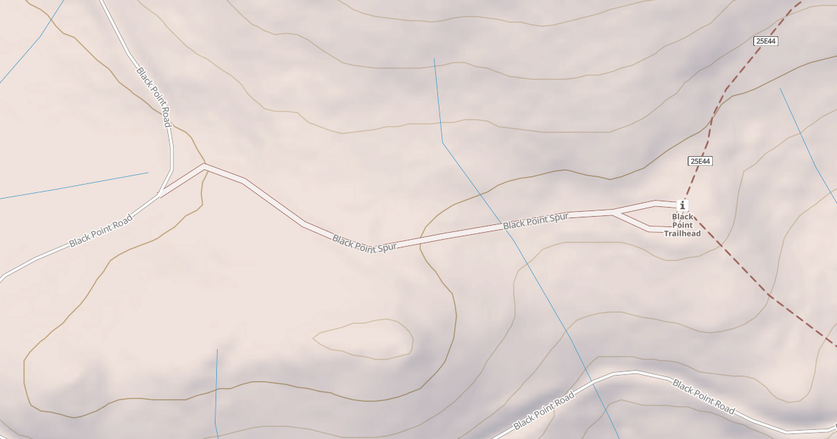 Map preview of BLACK POINT SPUR