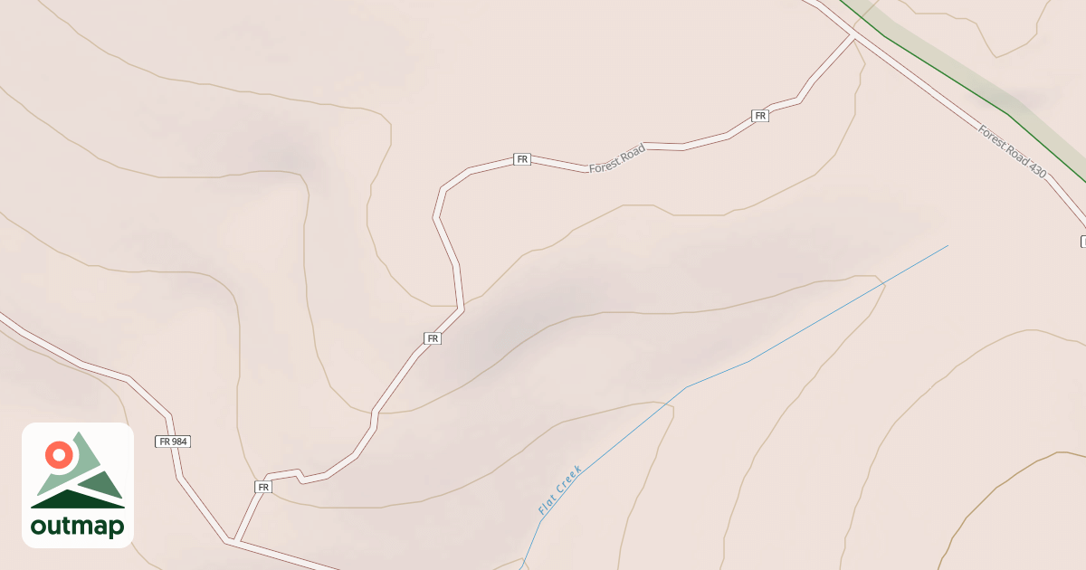 Map of USFS National Forest System Roads {41B14735-85C6-4BB8-B90A-317B7A358CB6}