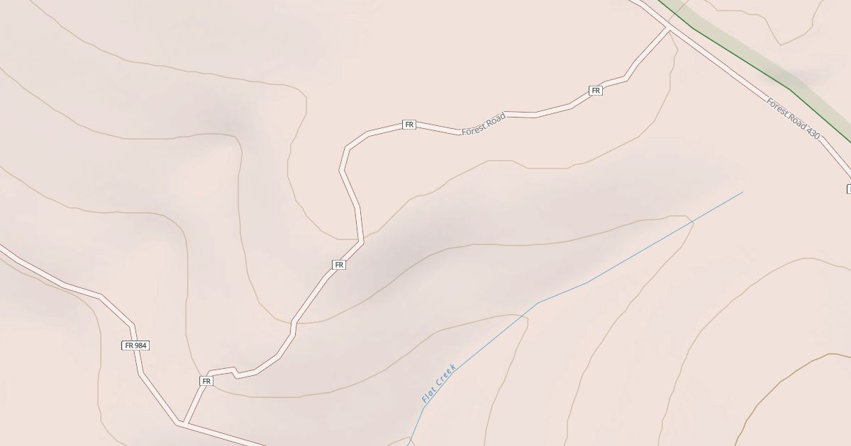 Map preview of USFS National Forest System Roads {41B14735-85C6-4BB8-B90A-317B7A358CB6}