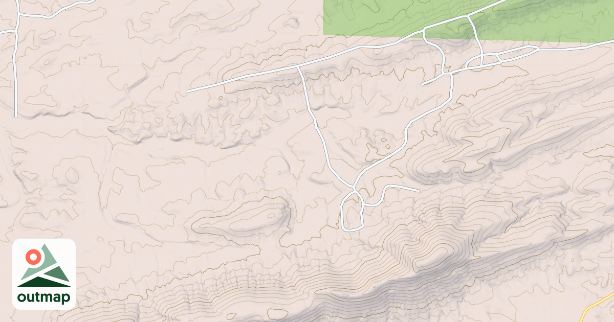 Map of BEAR DEN MT