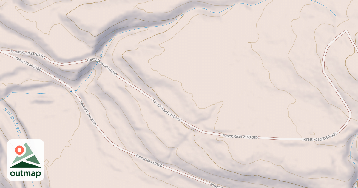 Map of USFS Motor Vehicle Use Map Roads {FDD3923A-1B79-4CEA-8D24-A00BC3586C4D}