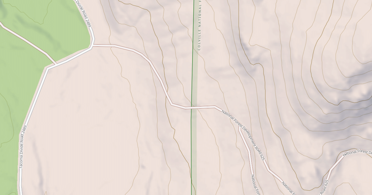 Map preview of TIMBER MTN LOOKOUT