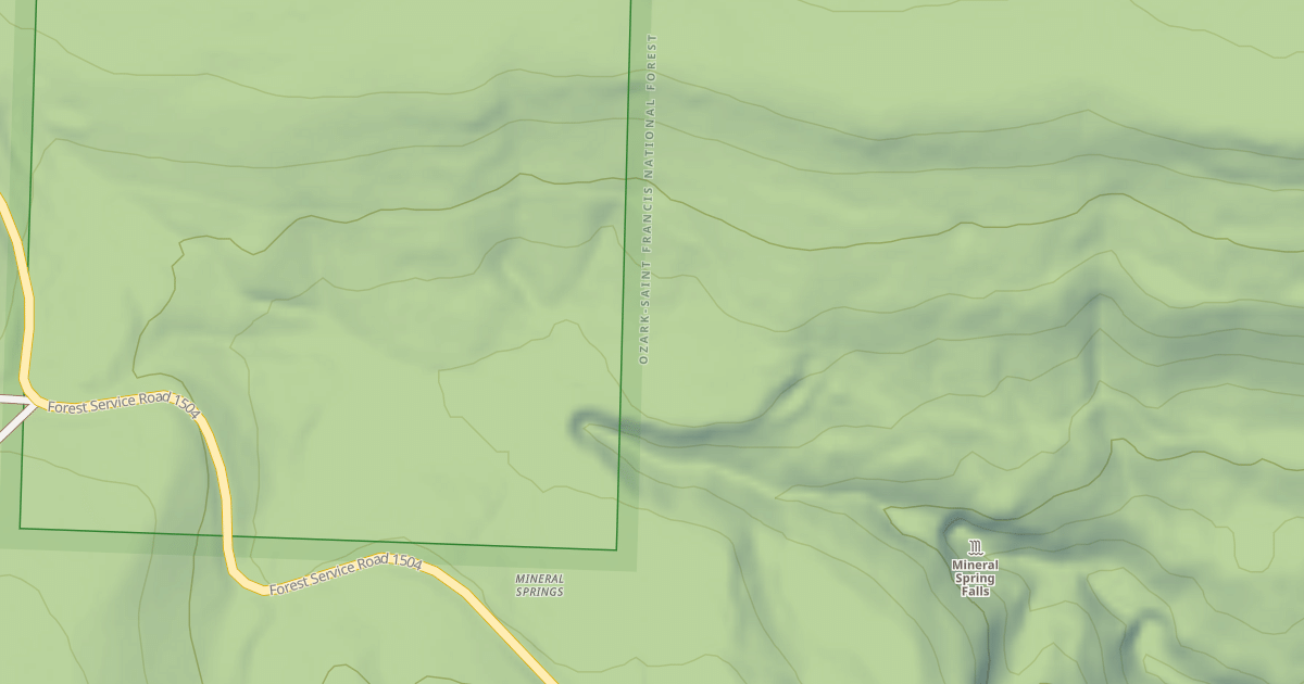 Map preview of USFS Motor Vehicle Use Map Roads {FFB3F80C-0F98-4DF0-8C40-4050AD203B1B}