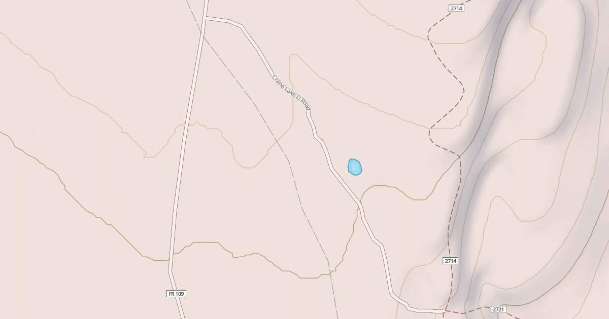 Map preview of CRANE LAKE D