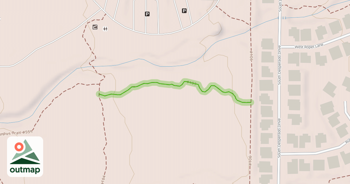 Map of #103