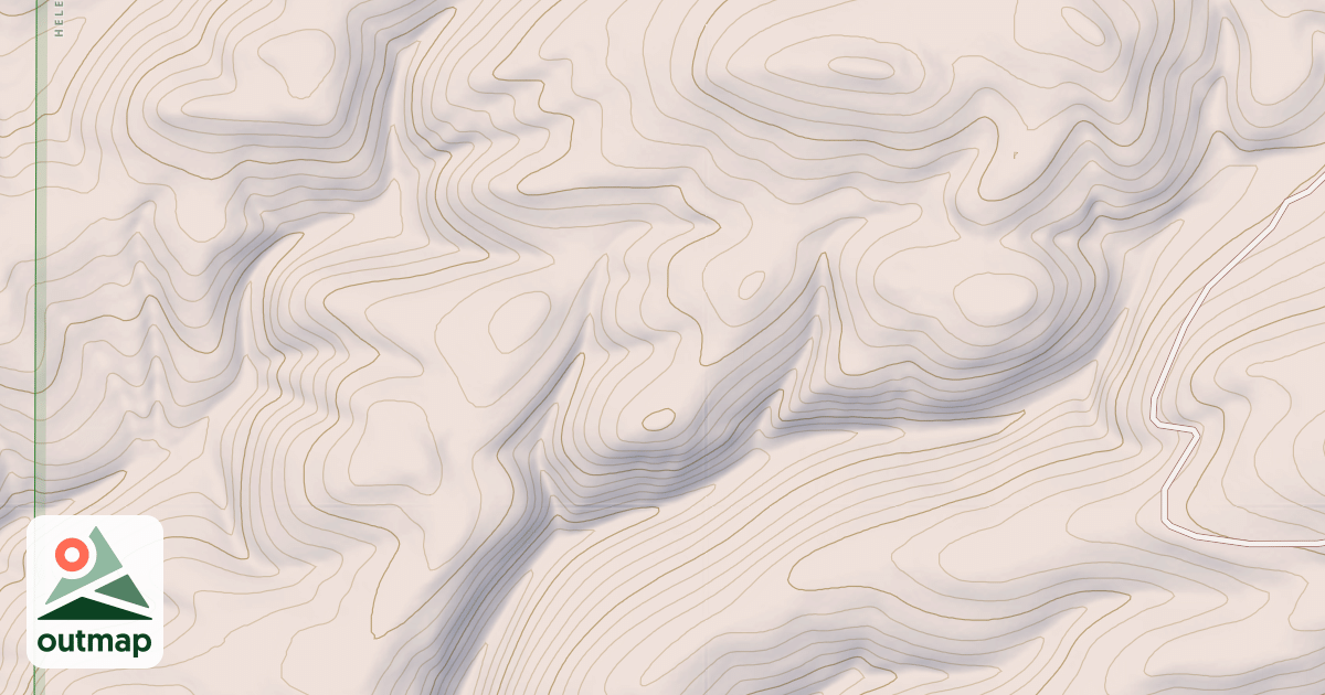 Map of DECKER GULCH