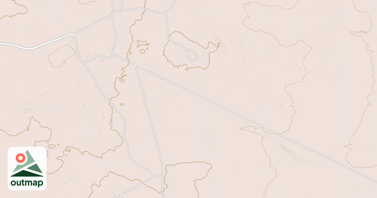 Map of Hackberry Trail System - Avalon-Kids Trail
