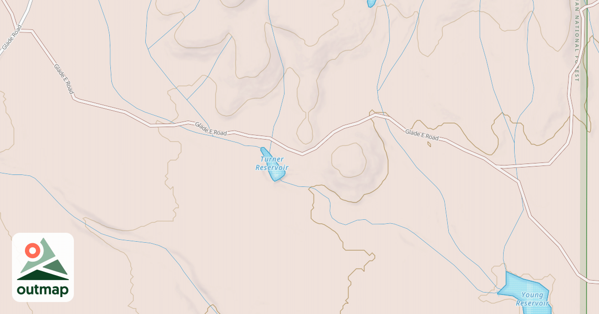 Map of GLADE E