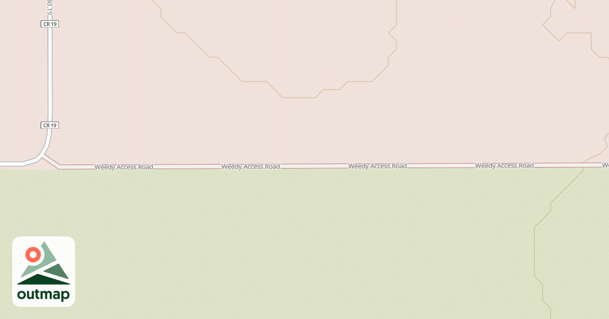 Map of WEEDY ACCESS