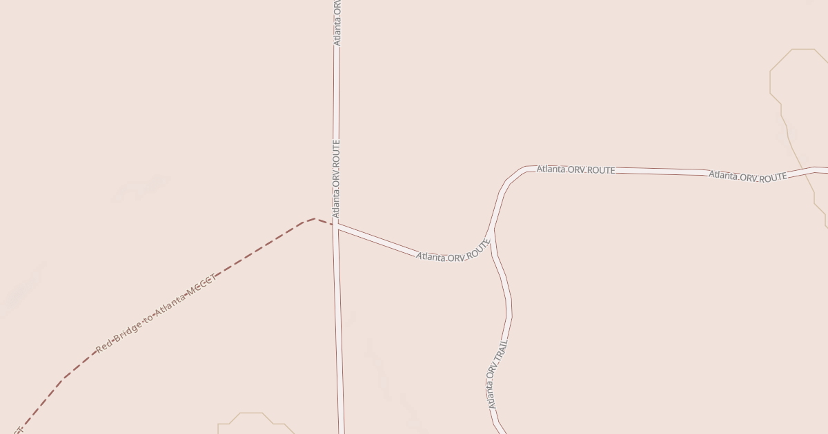 Map preview of Red Bridge To Atlanta Mccct